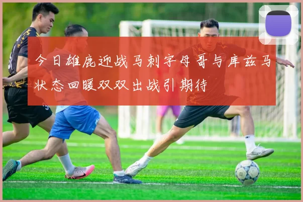 今日雄鹿迎战马刺字母哥与库兹马状态回暖双双出战引期待